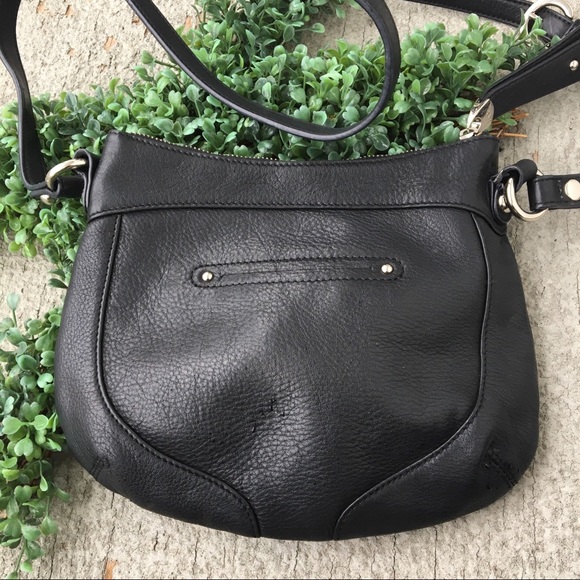 B. Makowski Studded Leather Mini Shoulder Bag - Picture 5 of 6